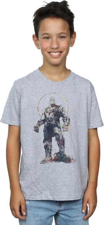 Actual product image Boys Avengers Infinity War Thanos Sketch T-Shirt (152, 158)