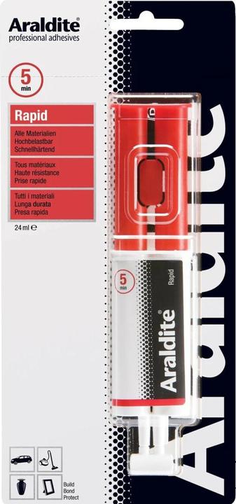 Image du produit Araldite Colle Rapid, seringue (75 g, 24 ml)