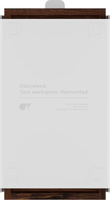 Immagine prodotto Oakywood Kleine modulare Schublade | Kompakter Schreibtisch-Organizer für Eichenholz-Schreibtischregal