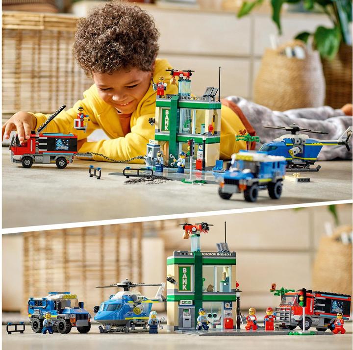 Actual product image LEGO Bank robbery with car chase (60317, LEGO City)