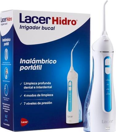 Lacer HIDRO Kabellose tragbare Munddusche mit schneller und effektiver Interdentalreinigung 4 Cleanin