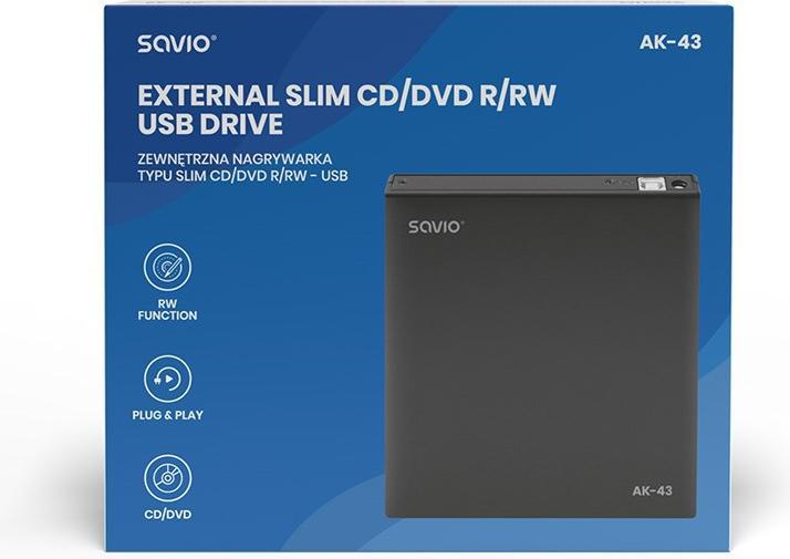 Produktbild Savio AK-43 (DVD Brenner, CD Brenner)