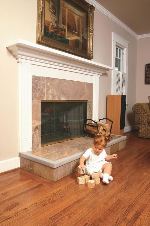 Actual product image Prince Lionheart Fireplace protection