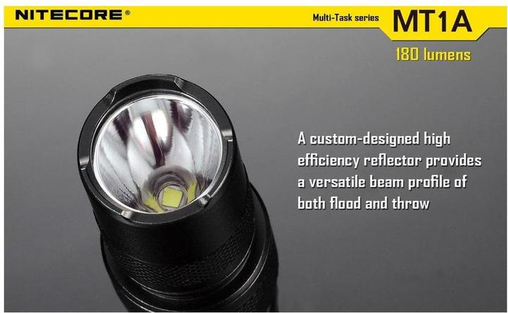 Actual product image Nitecore Mt1a (10.50 cm, 180 lm)