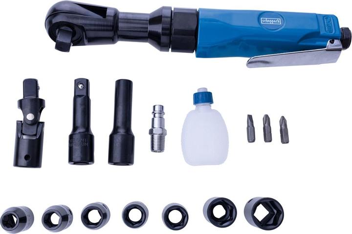 Actual product image Scheppach Compressed air ratchet screwdriver AccessoriesSet (1/2")