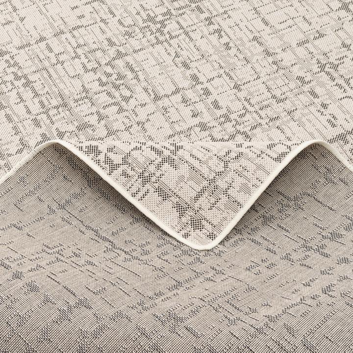Produktbild Snapstyle In & Outdoor Teppich Flachgewebe Oslo Karo Modern (100 x 100 cm)