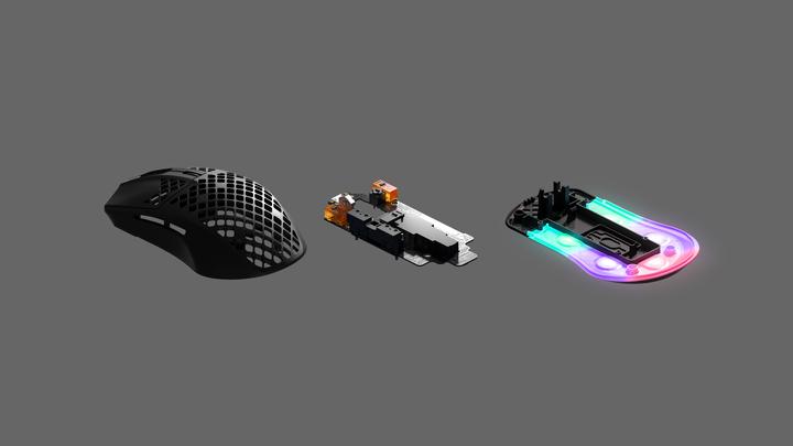 Produktbild SteelSeries Aerox 3 Maus Onyx (Kabelgebunden)