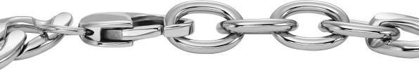 Actual product image Fossil Jewelry (19.50 cm, Stainless steel)
