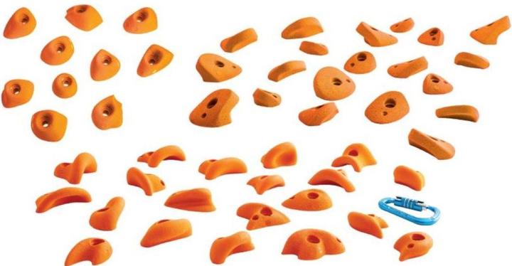 Image du produit Entre Prises Didactics Kids Tic Tac Jeu de prises d'escalade (Rouge (nouvelle forme))