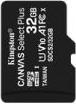 Actual product image Kingston Canvas Select Plus microSDHC Card 32GB (32 GB, microSDHC, U1, UHS-I)