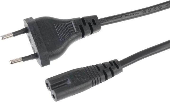 Actual product image PowerGuard Power cable Euro flat plug to C7 2-pin 1.2m (1.20 m)