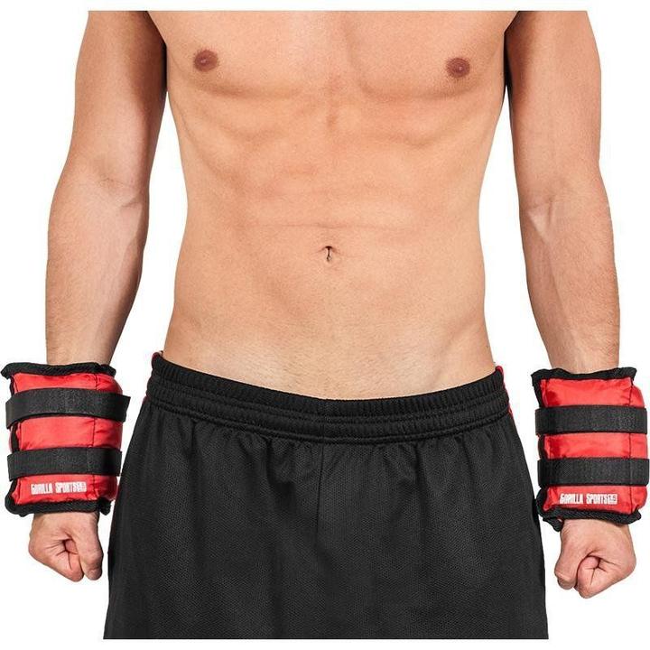 Actual product image Gorilla Sports Weight cuffs (2 x 1.5 kg)