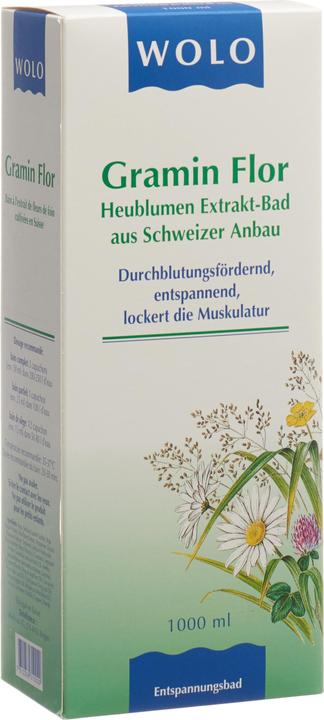 Wolo Gramin Flor Heublumenbad 1000 (1000 ml, Badeöl)
