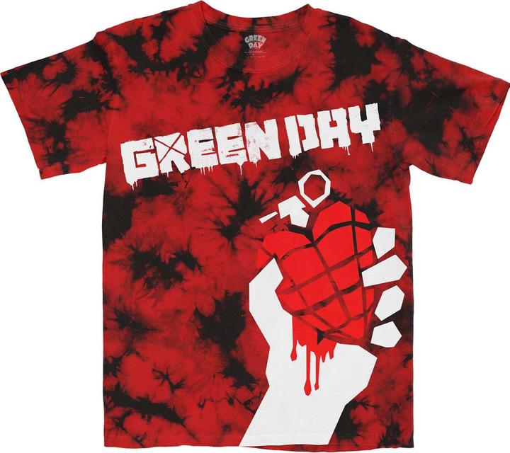 Immagine prodotto Green Day Maglietta unisexe adulte American Idiot Dye Wash (M)