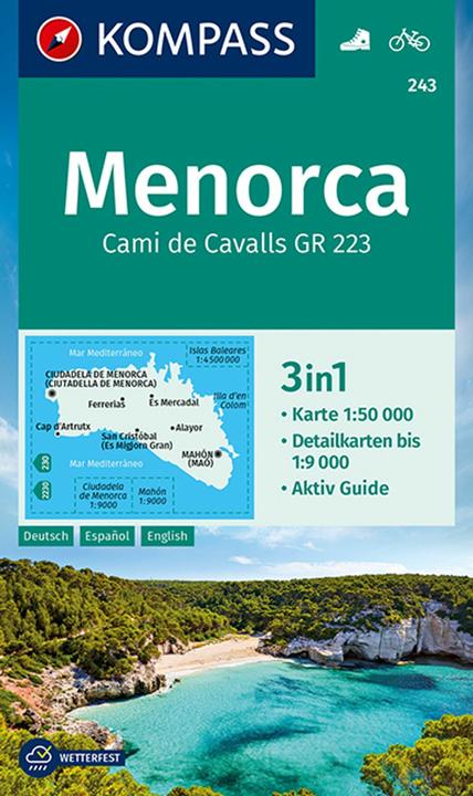 Produktbild Kompass Kte. Menorca (243)