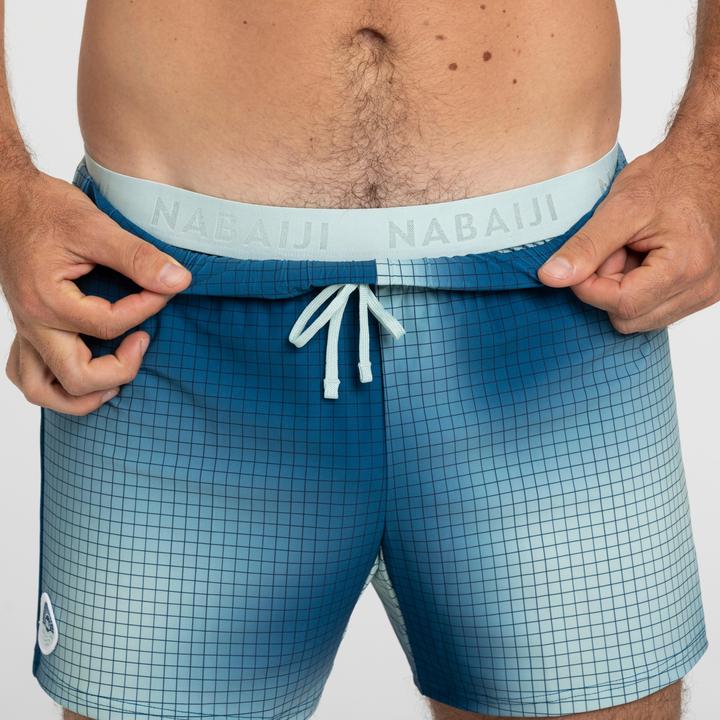 Immagine prodotto Nabaiji Pantaloncini da bagno corti da uomo - 100 Camo blu (XXL)