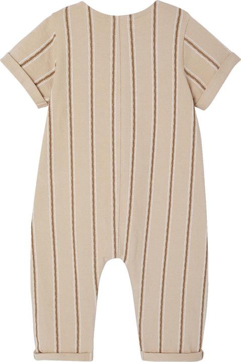 Produktbild Vertbaudet Bio-Kollektion: Baby Overall aus gestreiftem Strick (74)