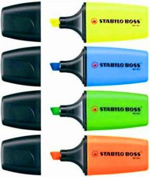 Produktbild STABILO Mini (Orange, Gelb, Grün, Blau, 2 mm, 4 x)