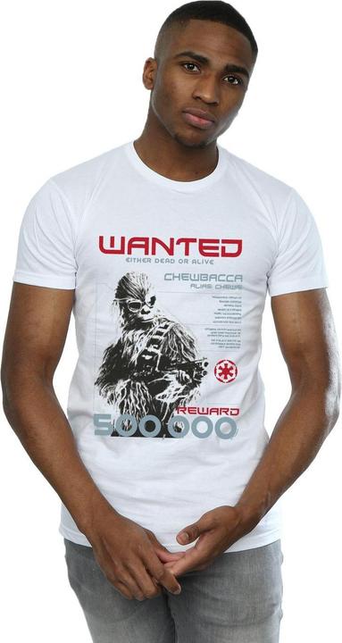 Immagine prodotto Star Wars Han Solo Chewie Wanted Maglietta Uomo (XL)