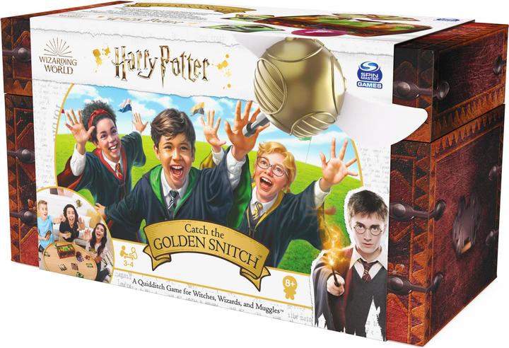 Actual product image Spin Master Harry Potter Caccia al Boccino d'oro, gioco di Quidditch da tavola per streghe, maghi e Babbani