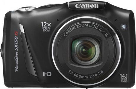 Image du produit Canon Powershot SX150, zoom 12x, vidéos HD (1/2,3'')