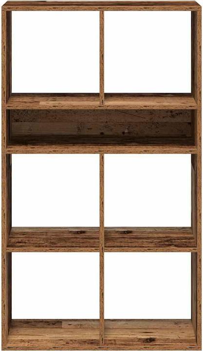 Produktbild VidaXL Bücherregal Altholz-Optik 66x31x112 cm Holzwerkstoff Lagerschrank