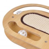 Actual product image Lola Toys interactive cat game with scratching post and tunn (Catmint toy)