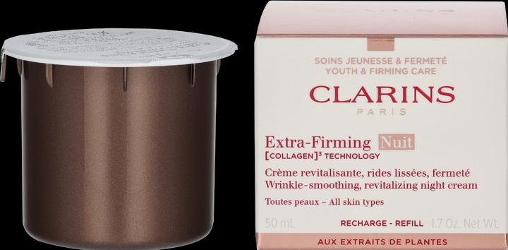 Image du produit Clarins Extra-Firming Nuit (COLLAGEN)³ TECHNOLOGY Crème Toutes Peaux Refill (50 ml, Crème de nuit)