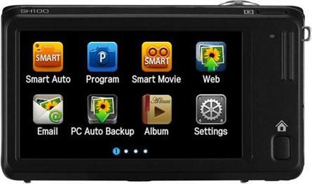 Actual product image Samsung SH100, 14MP, 5xzoom, W-LAN, HD movies, black (1/2,3'')