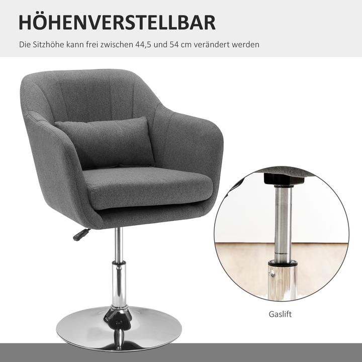 Immagine prodotto Homcom Sedia da ufficio dal design semplice