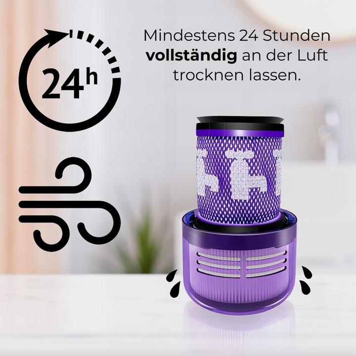 Image du produit Hermex Filtre d'aspirateur de remplacement pour Dyson V12 Detect Slim et Dyson V12 Slim