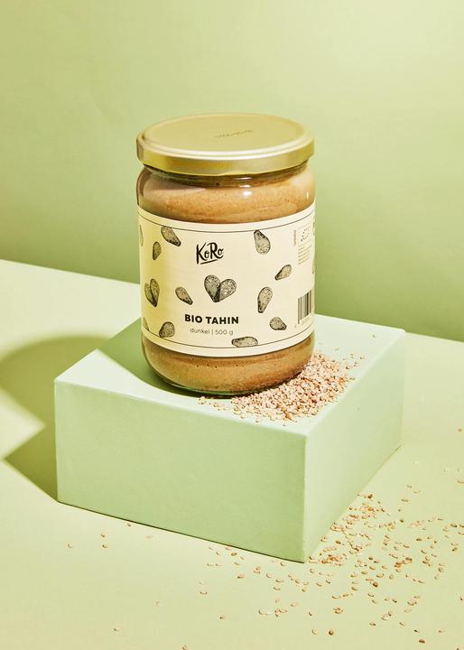 Image du produit KoRo Purée de sésame bio à base de graines de sésame non décortiquées (500 g)