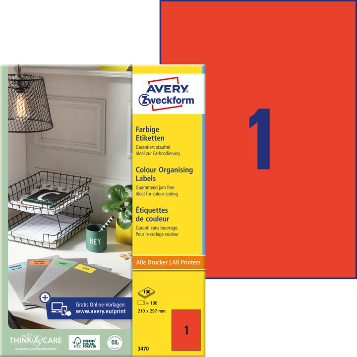 Produktbild Avery Organisations-Etiketten