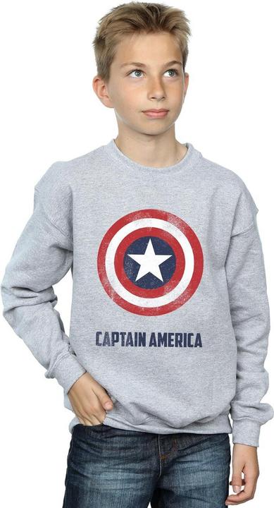 Produktbild Captain America Jungen Schild Sweatshirt (152, 158)