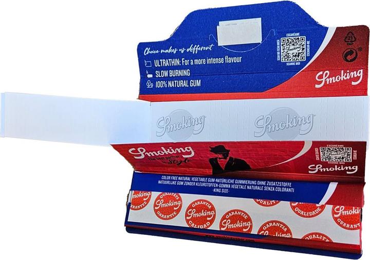 Actual product image Smoking King Size