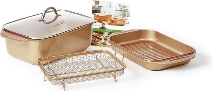 Immagine prodotto Livington Copperline Wonder Cooker (Pirofila + casseruola, Alluminio)
