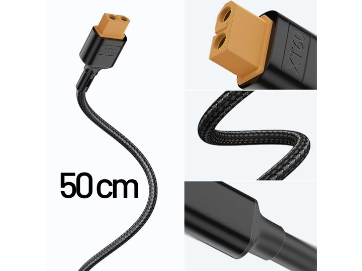 Produktbild PowerGuard XT60 USB-C PD Fast Charge 0.5m 100W 5-20V 5A (100 W)