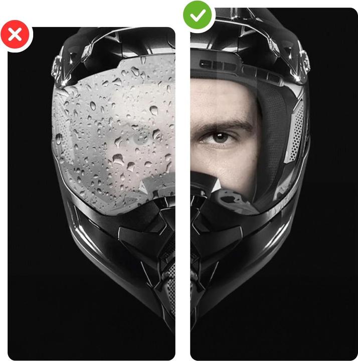 Image du produit Hermex Film anti-buée pour casque de moto