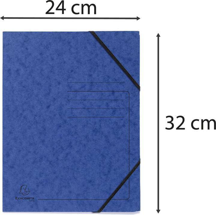 Image du produit Exacompta Porte-documents avec élastique (A4, 125 x)