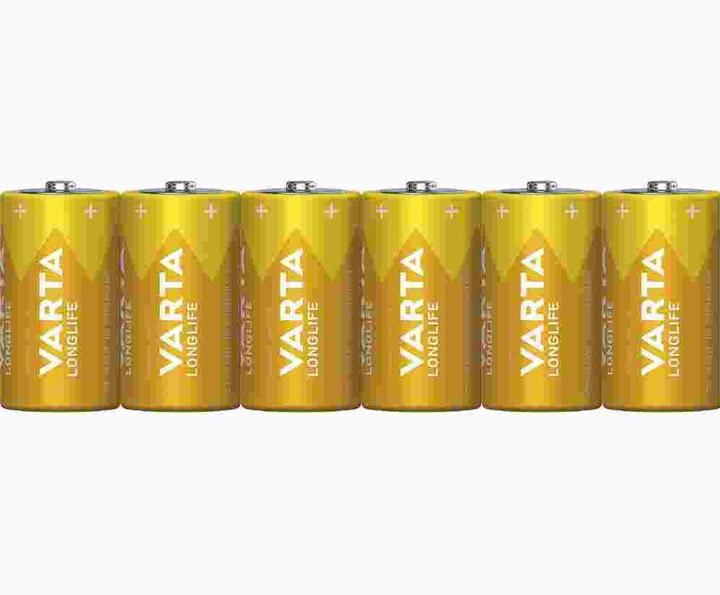 Image du produit Varta Longlife (6 pcs, C, 7600 mAh)