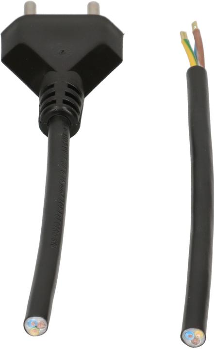 Produktbild Max Hauri TDLR-Netzkabel H03VV-F3G0.75 Typ 12 (2 m)
