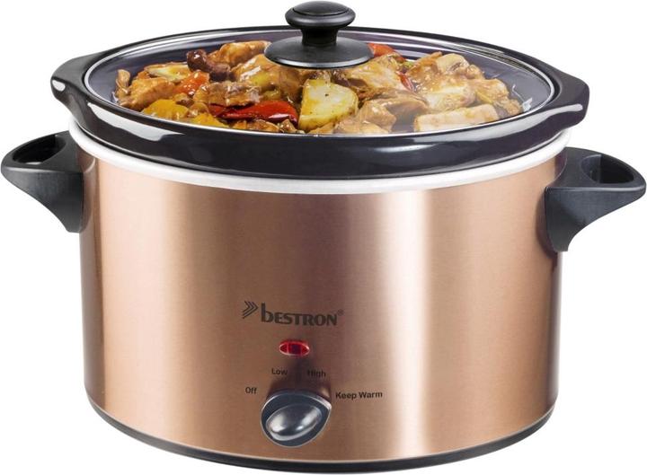 Image du produit Bestron Slowcooker 3.5 litres, cuivre