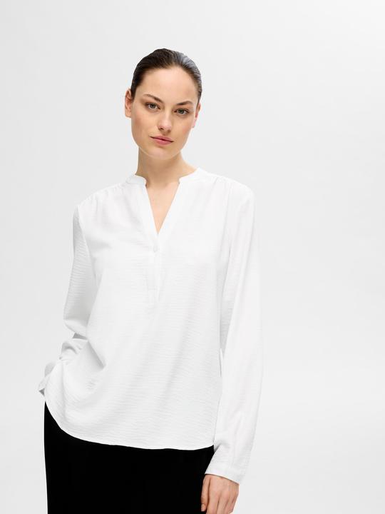 Actual product image Selected Femme V-neck Straight Fit Top (40)