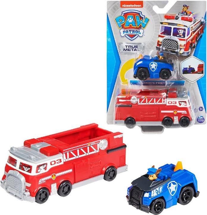 Image du produit Spin Master PAW True Metal Team Vehicle Firetruck