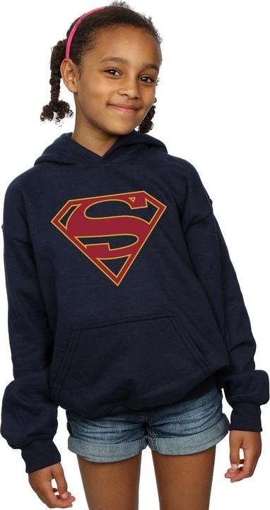 Image du produit - Sweat à capuche SUPERGIRL LOGO - Fille (140, 146)