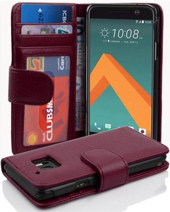 Produktbild Cadorabo Book mit 3 Kartenfächer Cover (HTC One 10)
