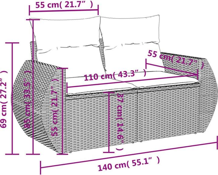 Actual product image VidaXL Silvestra