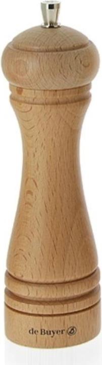 Actual product image Debuyer Pepper Mill Wood Rumba 14 cm Light