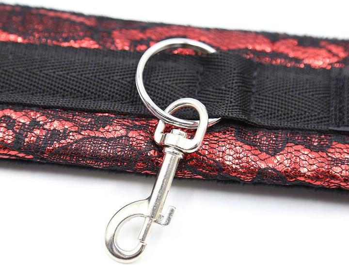 Produktbild Ohmama Fetisch Kurz Samtspitze Handfesseln Nylon