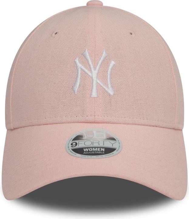 Produktbild New Era 9Forty Damen Cap - Leinen New York Yankees Rosa